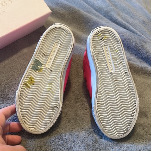 Size 29 hot pink Burberry HighTops - Picture 5 of 12